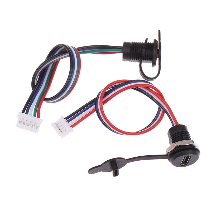 USB-C High Current Charging Socket Female With M11 Nut Snap Lock Plate Type C Waterproof Female Connector Jack C Socket Oasis Select