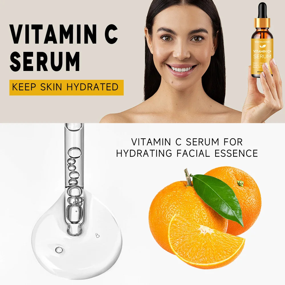 Vitamin C Face Serum | Hyaluronic Acid & Vitamin E | 40/60ml