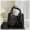 PVC Clear Fashion Shoulder Bag Women's Transparent Tote Bag PVC 투명 패션 숄더백 Сумка женская Daily Commute Bag Clear Shoulder Bag Oasis Select A2