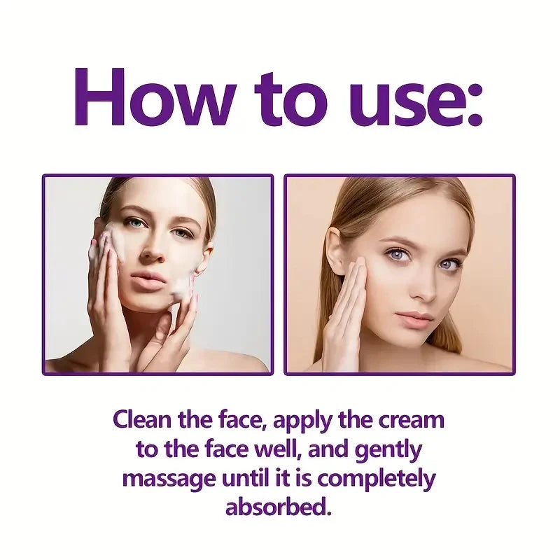 2-Minute Facial Lift Day and Night Cream with Retinol, Hyaluronic Acid, and Collagen - Moisturizing Lotion Suitable for All Light Skin Tones, Fragrance-Free, Absorbs in 2 Minutes Oasis Select