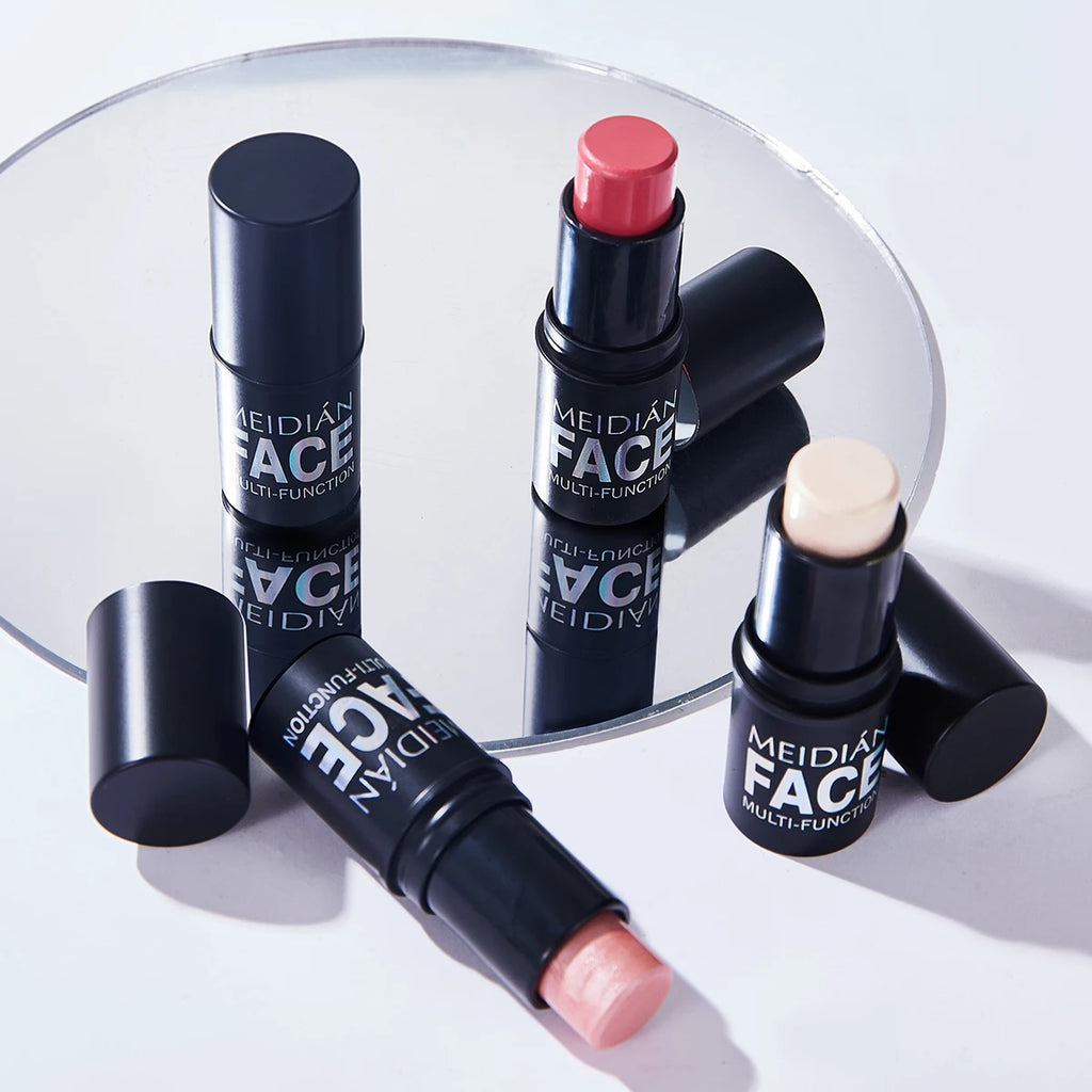 6-Color Dual-Use Blush & Lip Stick – Natural Contour Makeup Blush & Lip Stick Oasis Select