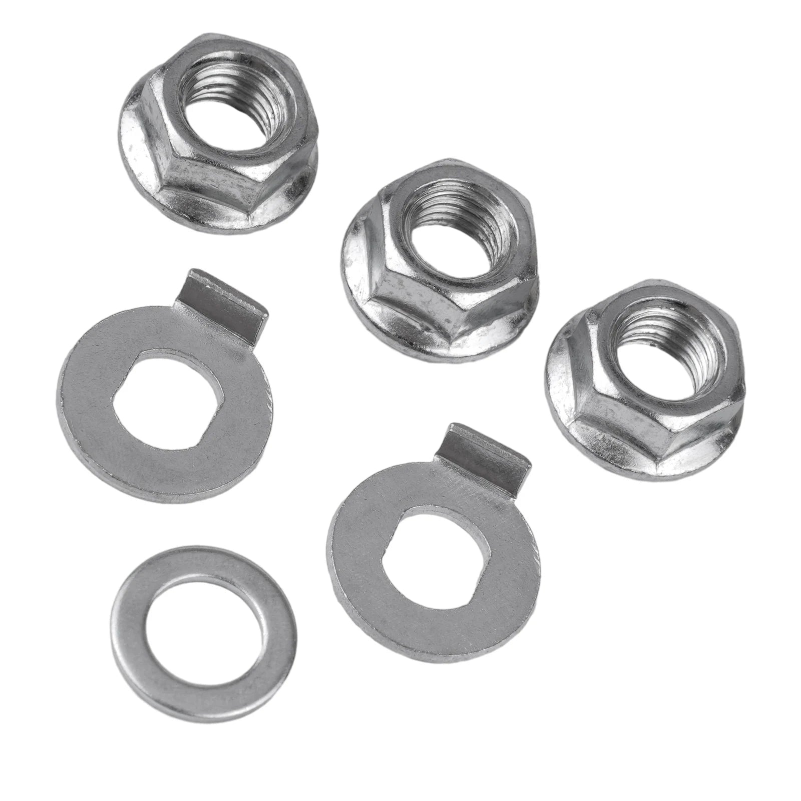 12mm steel hub motor nuts with safety washer for ebike front or rear motor replacement parts for electric bikes Oasis Select