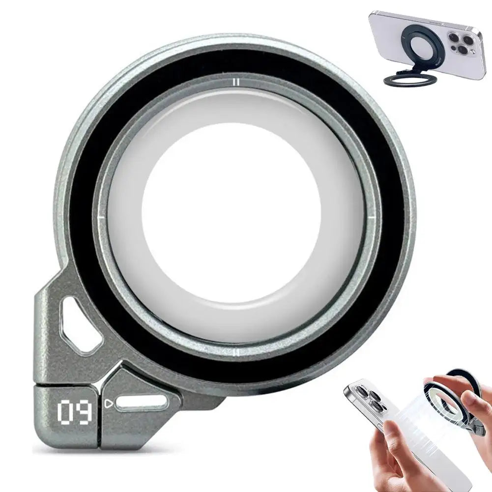 Magnetic Phone Ring Holder – 360° Rotatable MagSafe Stand