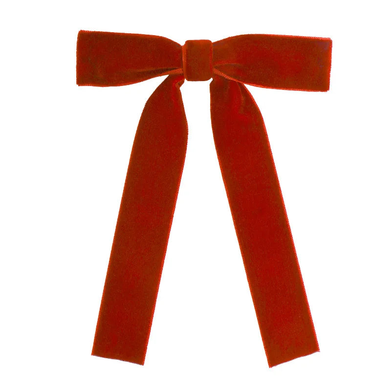 24 velvet bows for Christmas trees - used as rural gift bows for Christmas home decoration, outdoor, and indoor occasions Oasis Select