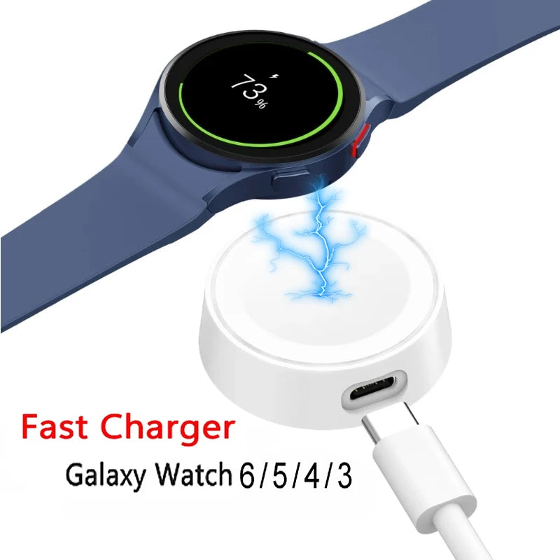 Samsung Galaxy Watch USB Charger – Fits Watch 8/7/6/5/4/Active Smartwatch Charger Oasis Select