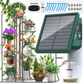 Solar Irrigation System, Automatic Watering System with 10M Hose and 10 Drip Tips for In/Outdoor, DIY Garden Balcony Terrace Etc Oasis Select 1 Kit-Drip Accessory