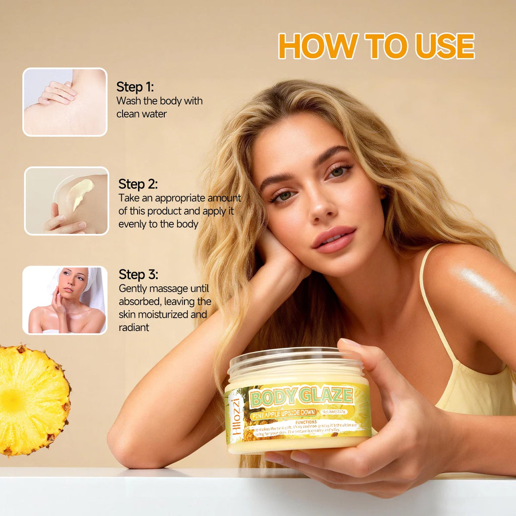 Body glaze moisturizes, protects, and repairs the skin Brighten and smooth the look of uneven complexion Oasis Select
