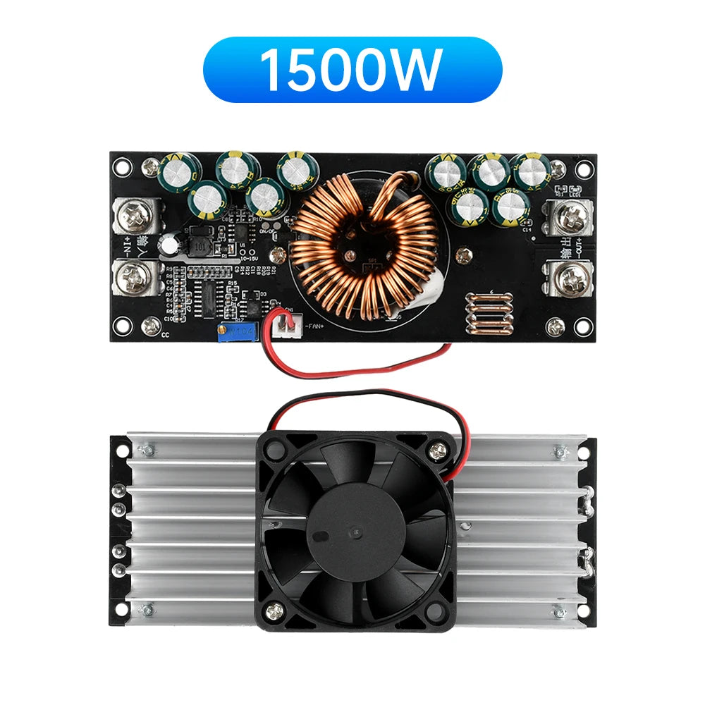 1200W/1500W DC-DC Buck Converter Adjustable Step-Down Power Module DC15V-90V to DC2.5V-72V 30A/50A Constant Voltage Power Module Oasis Select 1500W