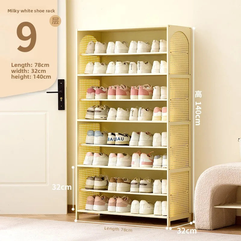 Simple Shoe Cabinet Home Door Multi-layer Baffle Rack Corridor