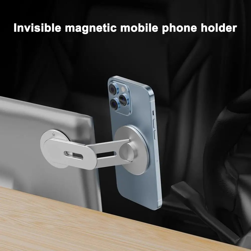 Magnetic Phone Holder for Laptop & Car Screen | MagSafe Mount