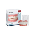 Comfortable Smiling False Teeth Snap On Veneers Denture Cover Gaps Stain Orthodontic Brace Temporary Silicone Denture For Adult Oasis Select 1 SET