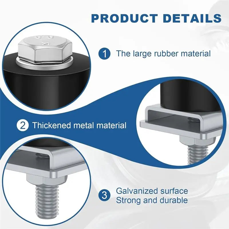 LIKE WISH Trolley Roller Wheels Limit Trolley Assembly Positioning For Strut Channel 1-5/8" Wide And 1-5/8"Or Taller Strut Chann Oasis Select