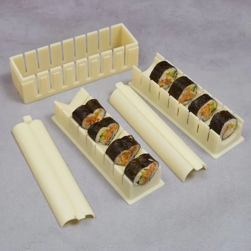 3pcs Sushi Mould Seaweed Seaweed Rice Wrapping Grinder Rice and Vegetable Roll Rice Wrapping Material Horizontal Square Sushi Oasis Select