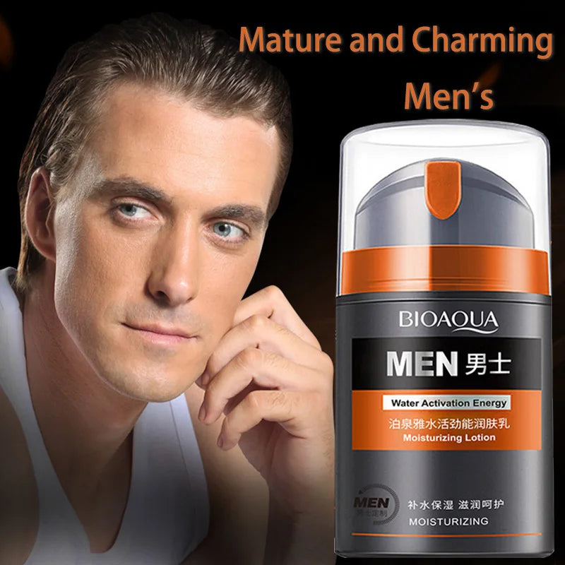 LGRAMER Men's Oil Control Face Cream – Hydrating & Anti-Aging