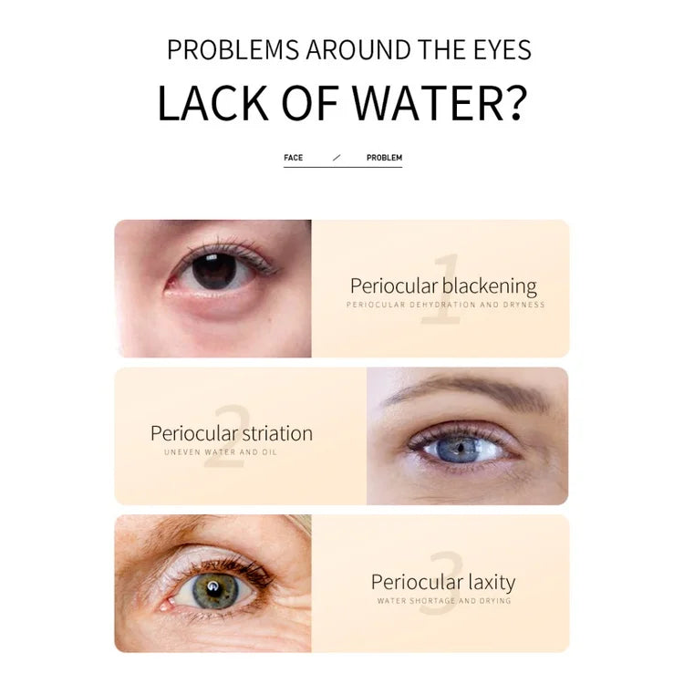 BIOAOUA Rice Whitening Eye Cream Moisturizing Reduce Dark Circles Lift Firm Brightening 20g Oasis Select