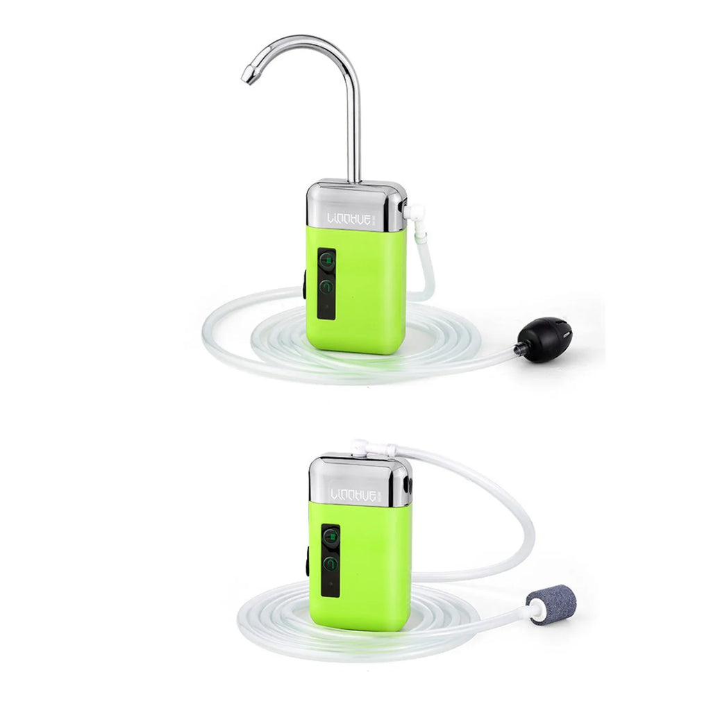 3-in-1 Portable Fishing Oxygen Pump with LED Light Fishing Oxygen Pump Oasis Select