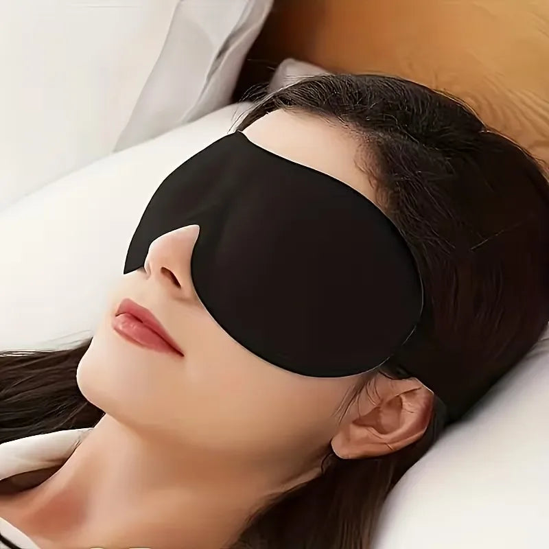3D Contour Sleep Mask for Men Women No Pressure Memory Foam Breathable Travel Blindfold with Adjustable Strap Block Out Light Oasis Select