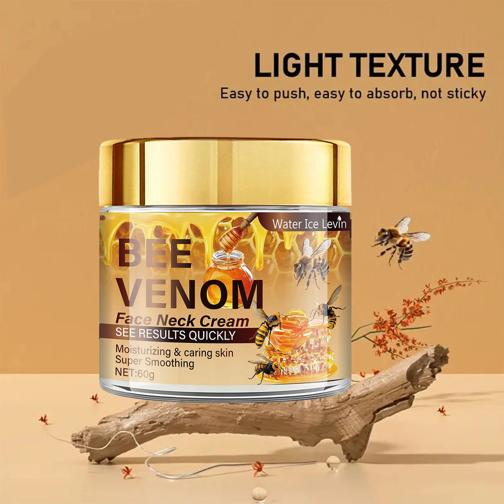 Bee Venom Facial Firming Cream, Contains Vitamin E, Moisturizes and Softens the Face, Brightens Skin Tone, Can Be Used on the Face and Neck Oasis Select