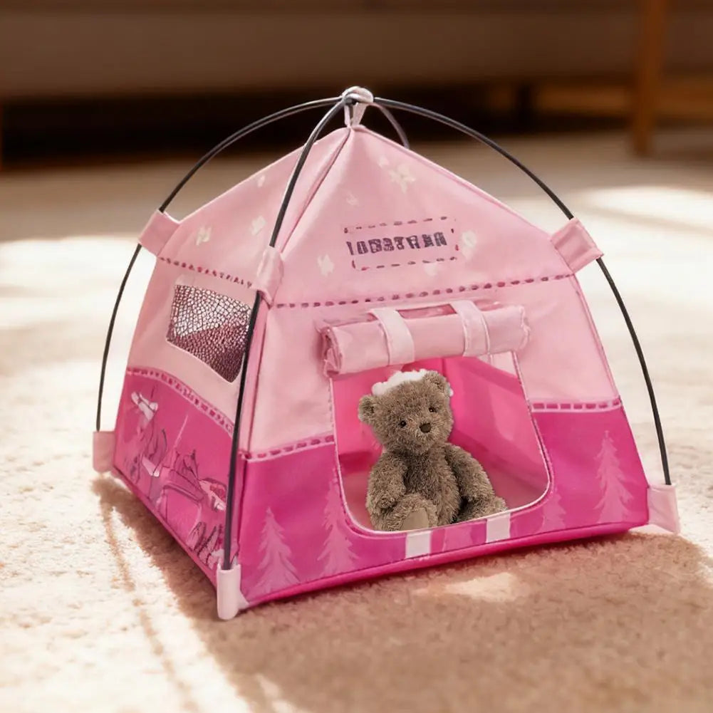 1Set Camping Small Tent Model 1:12 Scale Decorative Miniature Scene Accessories Photography Props Toy Gift Oasis Select