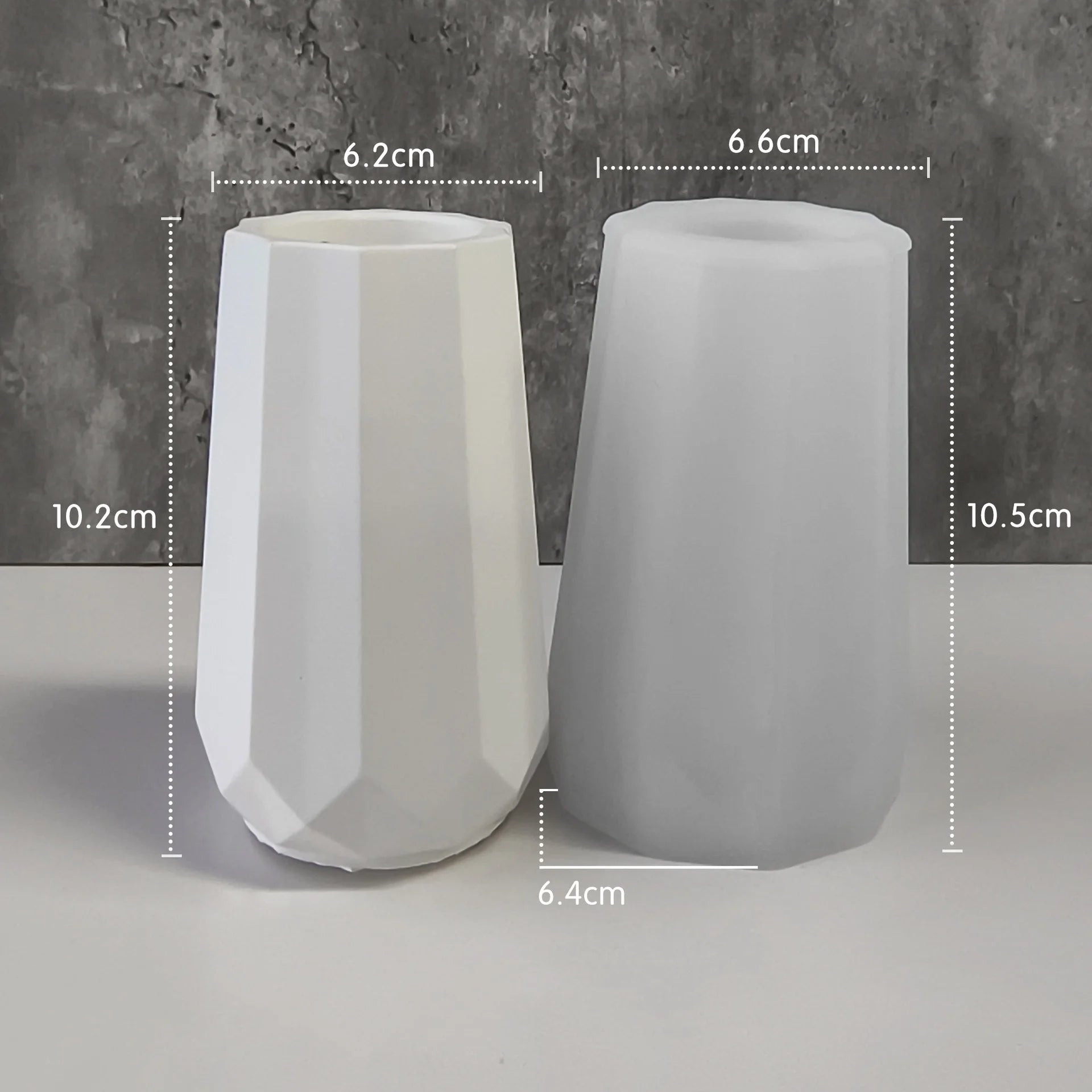 Stripes Vase Silicone Mold DIY Gypsum Vase 3D Ornaments Molds Epoxy Plaster Concrete Flower Pot Mould Gardening Decoration Oasis Select J-301c