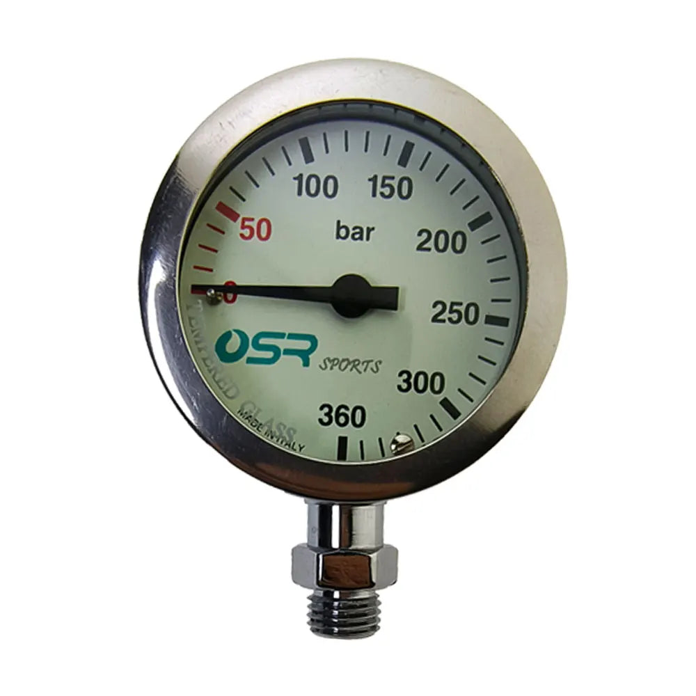 360 Bar Diving SPG Luminous Submersible Pressure Gauge Oasis Select