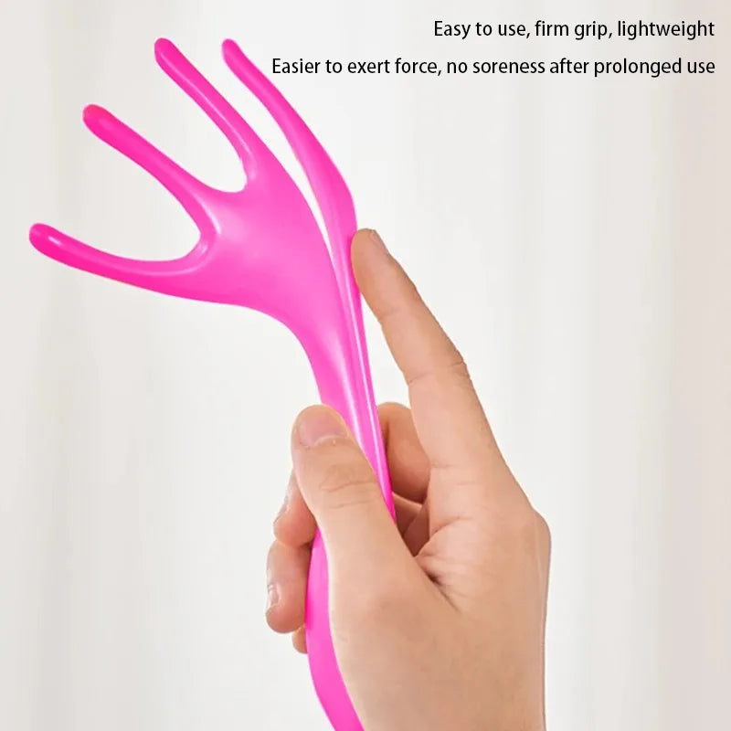 Woman Portable Frog Claw Shape Manual Head Massage Claw Massage Scalp Roots Comfortable and Does Not Hurt The Scalp Oasis Select