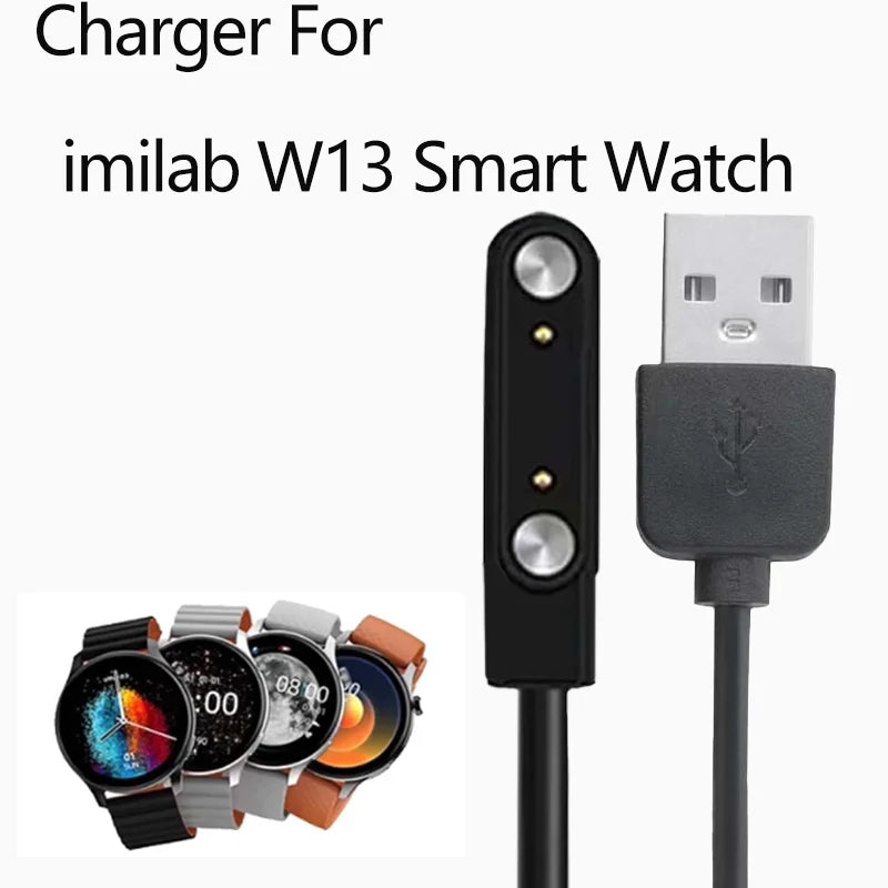 IMILAB W13 Smartwatch Magnetic USB Charging Cable 60cm Smartwatch Charging Cable Oasis Select