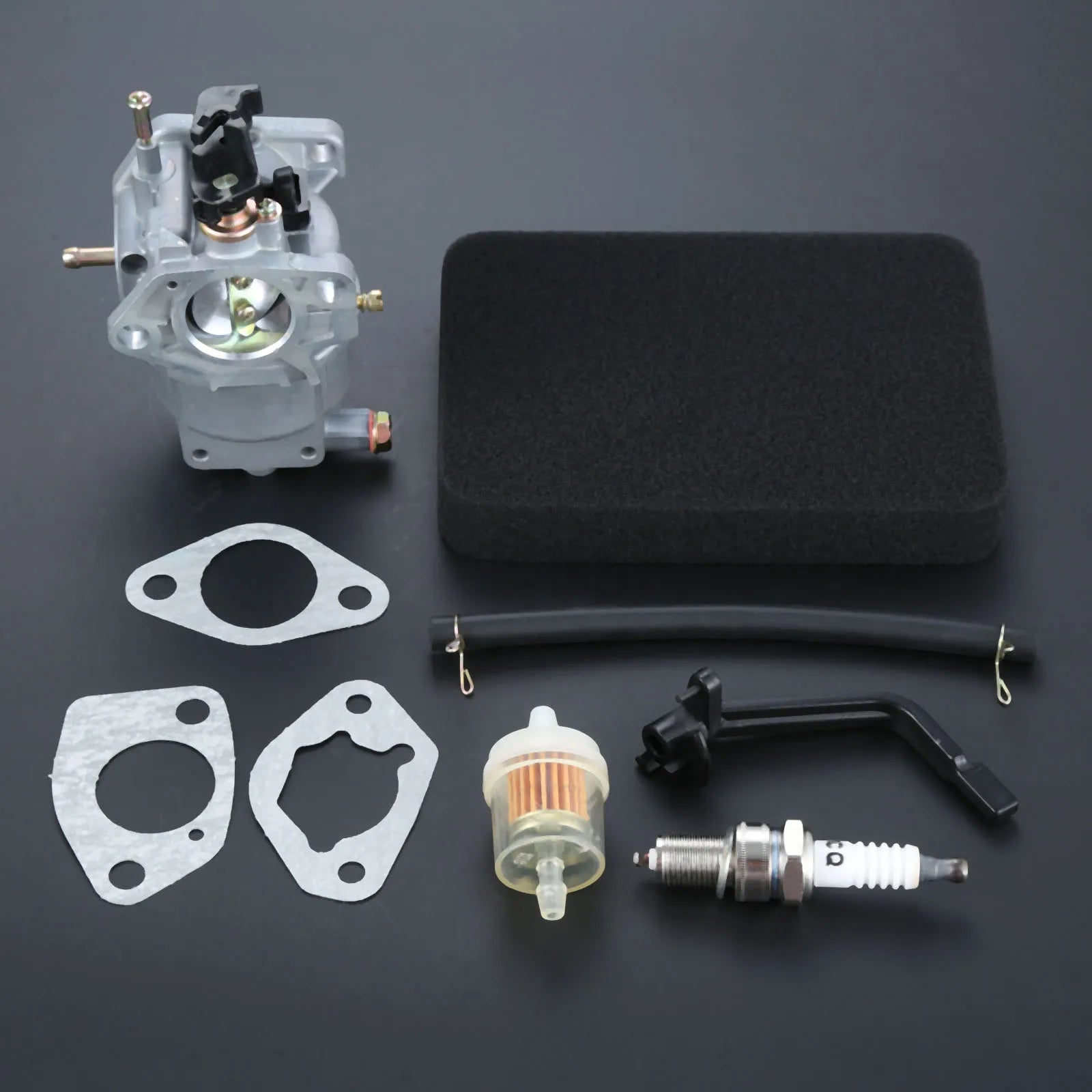 Carburetor Replacement Choke Level Gasket Filter Fits For Jingke Huayi Kinzo Ruixing 13HP 14HP 15HP 16HP 188F 190F Generator Oasis Select 1set