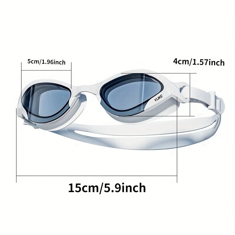 Anti-Fog Swimming Goggles for Adults,UV Protection Electroplated Lenses,Waterproof Anti-Leak Dive Glasses, Professional Training Oasis Select