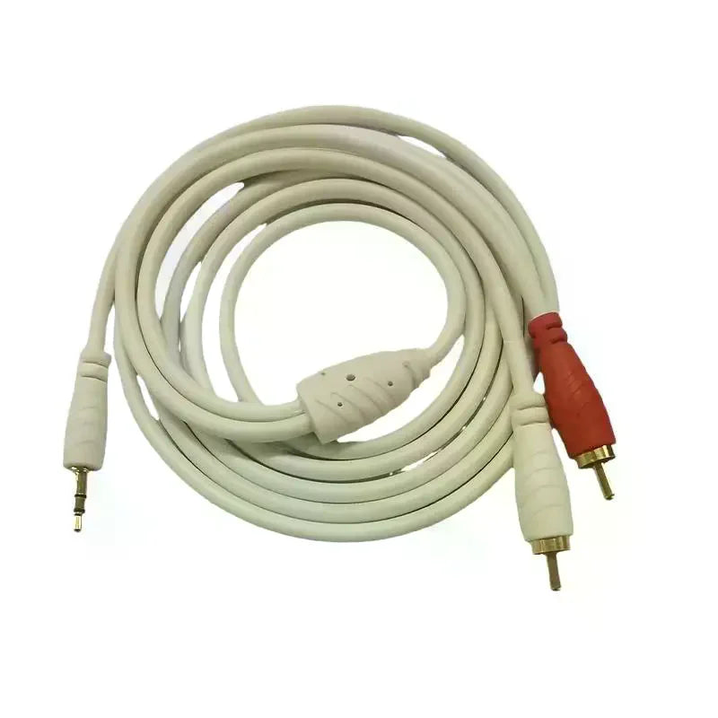 3.5mm Male To Dual RCA Male Audio Cable Gold Plated Hi-Fi Sound Lossless Transmission for Home Theater Car Stereo Oasis Select