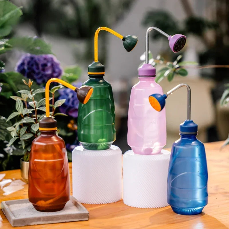 1 Pcs Small Watering Can, Bottle Watering Spout Bonsai Watering Can For Indoor Seedlings Plant Plastic Watering Can For House Oasis Select