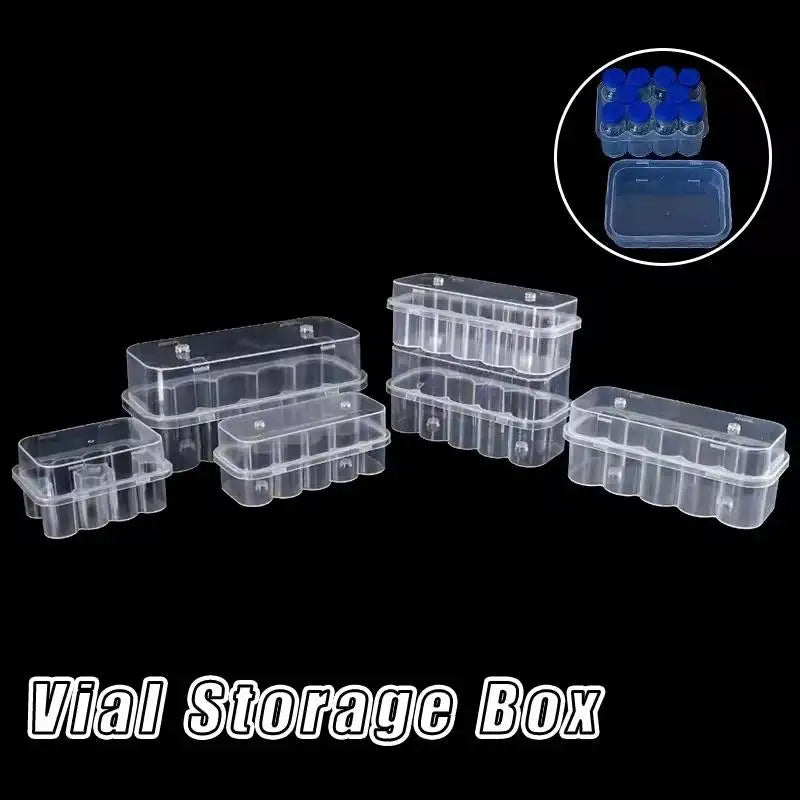 3ml Peptide Storage Box, Mini Vial Container, Portable Small Bottle Organizer Case Oasis Select
