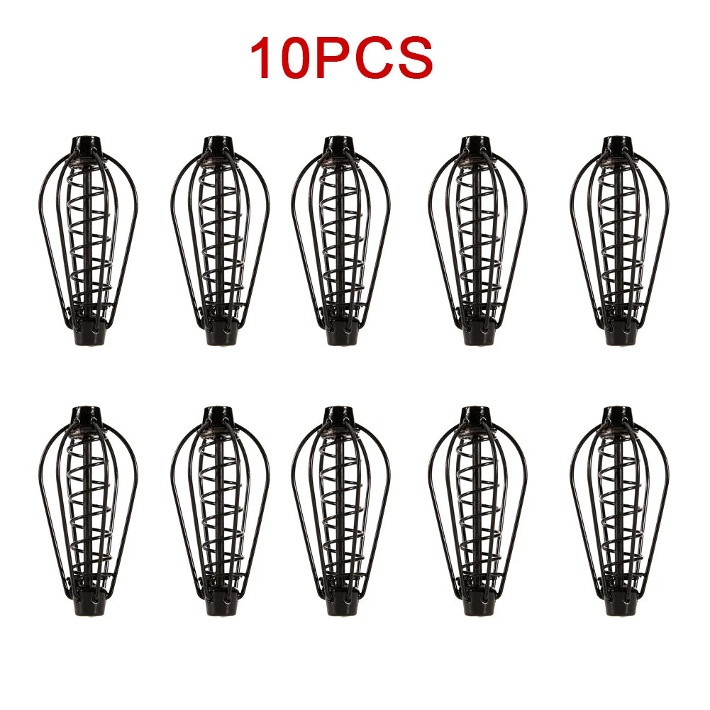 10PCS 15-30g Fishing Tackle Feeder Cage Round Lures Refill Rig Hook Bait Inline Wrap Case For Carp For Fishing Tools Accessories Oasis Select 30g