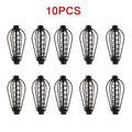 10PCS 15-30g Fishing Tackle Feeder Cage Round Lures Refill Rig Hook Bait Inline Wrap Case For Carp For Fishing Tools Accessories Oasis Select 30g