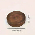 Wooden Incense Burner Compatible with Stick Incense Cone Incense Thread Incense Suitable for Home Yoga Meditation Gift Oasis Select 1pc