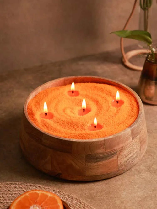 200G 6Colors Sand Wax Ice Flower Wax DIY Candle Making with 20pcs Wick Snowflake Wax Pearl Candles Sand Painting Materials Oasis Select