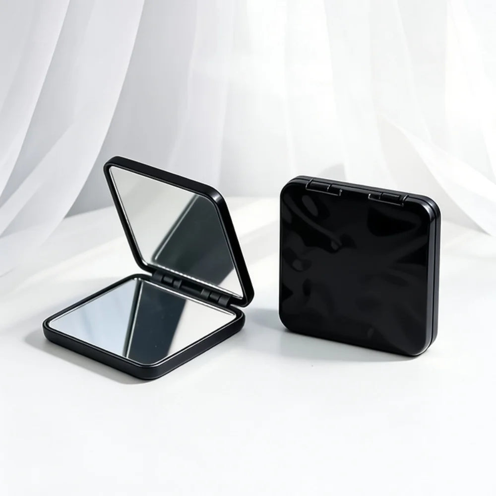 Double-Sided Folding Makeup Mirror | French Retro Water Ripple