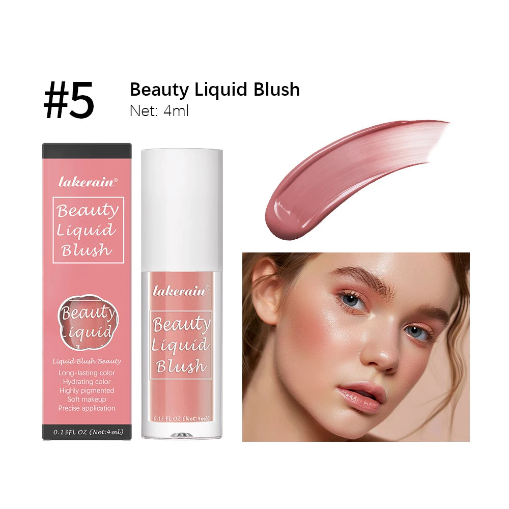 Velvet Matte Liquid Blush – Waterproof Cheek Tint 4ml Liquid Blush Oasis Select Color 5