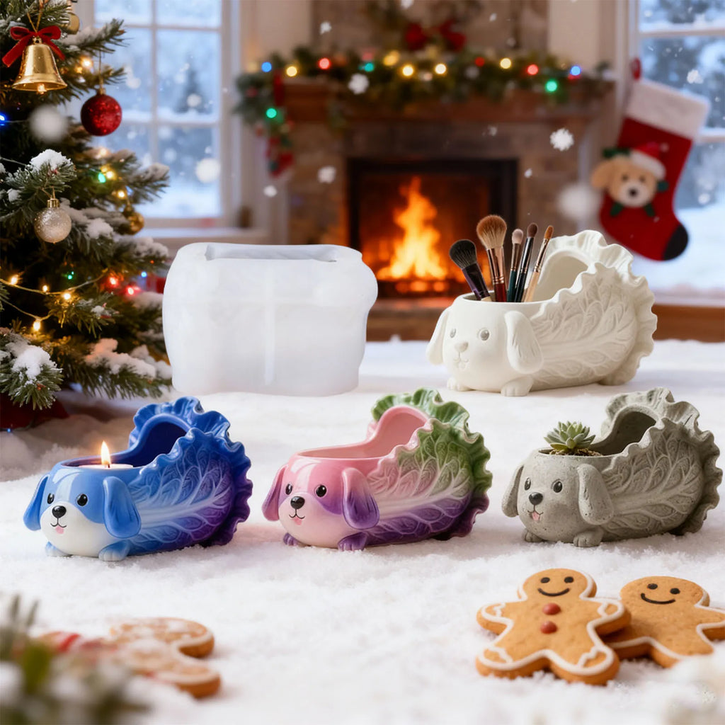 Vase Mold Reusable Aromatic Candle Mold Silicone Mold Diy For Storage Gifts Plaster Crafting Oasis Select