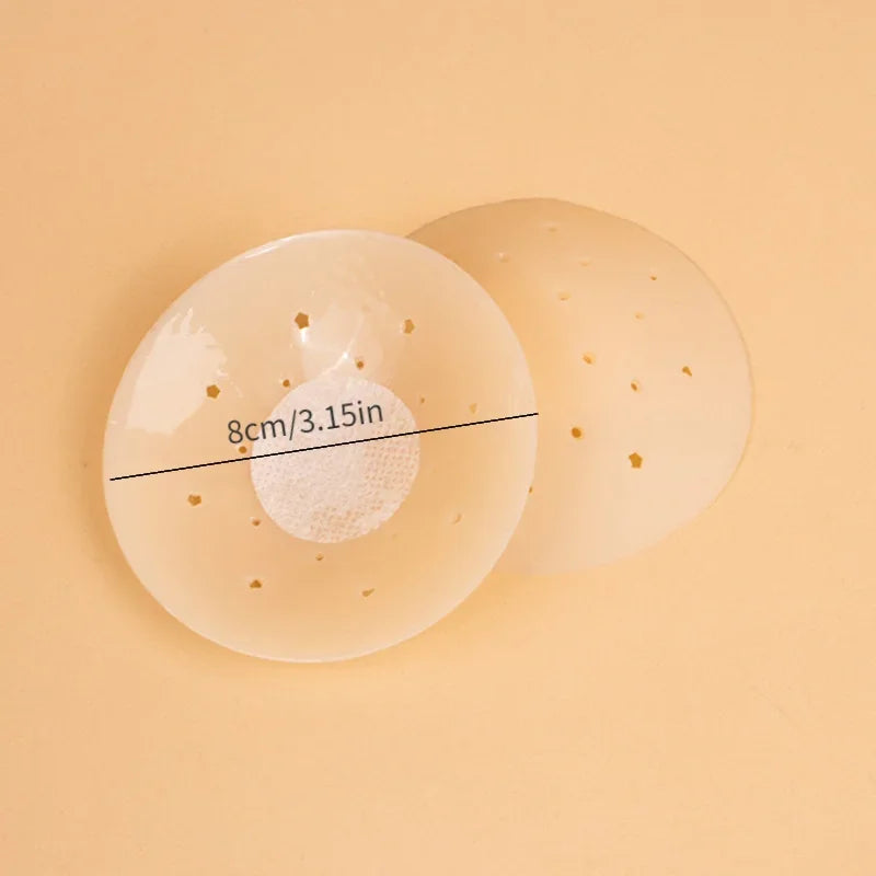 Silicone Nipple Covers Invisible Anti Exposure Chest Pad Ultra Thin Breathable Comfortable Adhesive Breast Stickers For Womens Oasis Select
