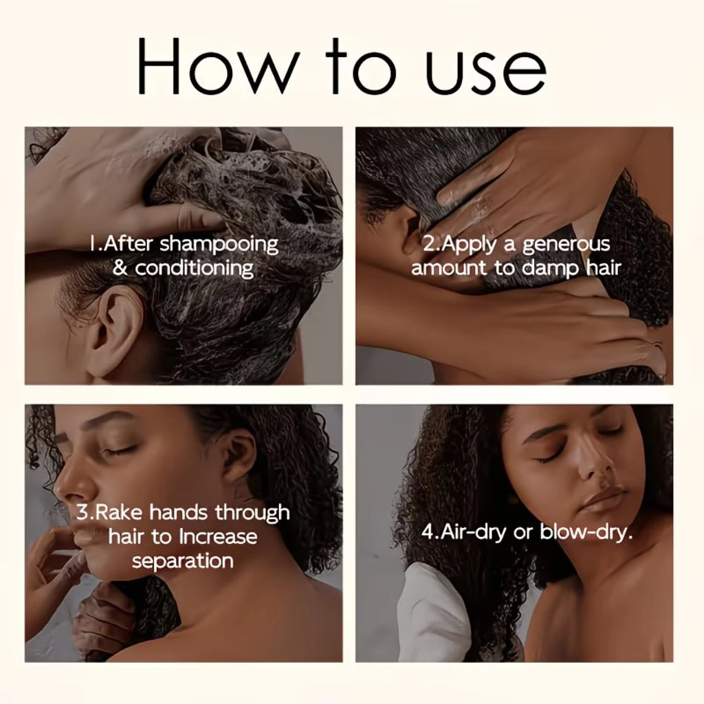 Collagen Leave-In Hair Cream – Frizz-Free Air Dry Styling Leave-In Hair Cream Oasis Select