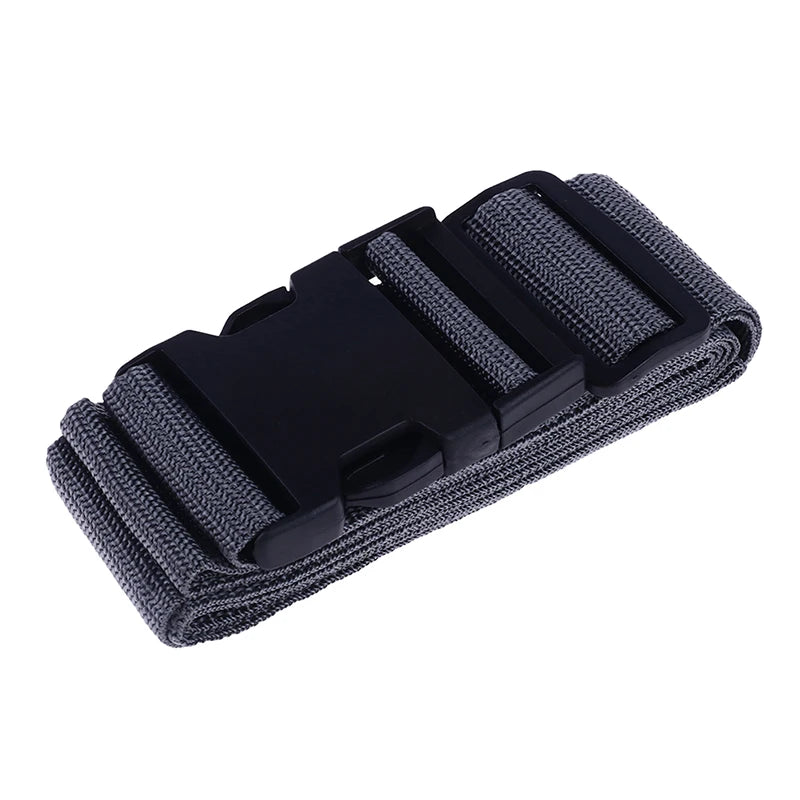 2M Travel Luggage Suitcase Secure Lock Durable Nylon Packing Strap Belt 1Pc Oasis Select 7Gray