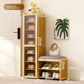 light luxury and high-end sense at the door of the home, integrated shoe cabinet, medieval door shoe stool Oasis Select Primary nine layers