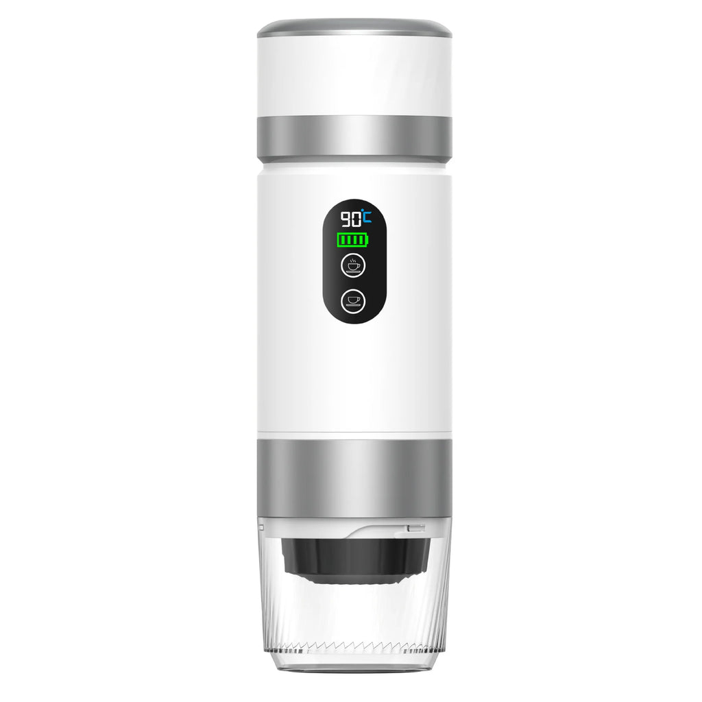 Portable Capsule Coffee Machine | Wireless Battery-Powered Capsule Coffee Maker Oasis Select JN03 White