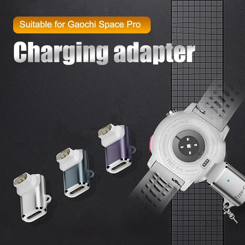 Coros Pace Pro Charging Adapter – Mini USB Converter with LED Smartwatch Charger Oasis Select