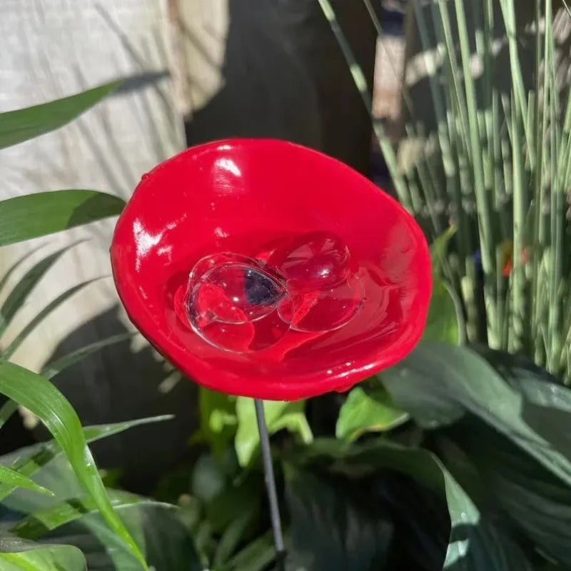 1pcs New Bee Drinking Water Station & Watering Station Butterfly & Hummingbird Mixed Feeding Water Cup Oasis Select