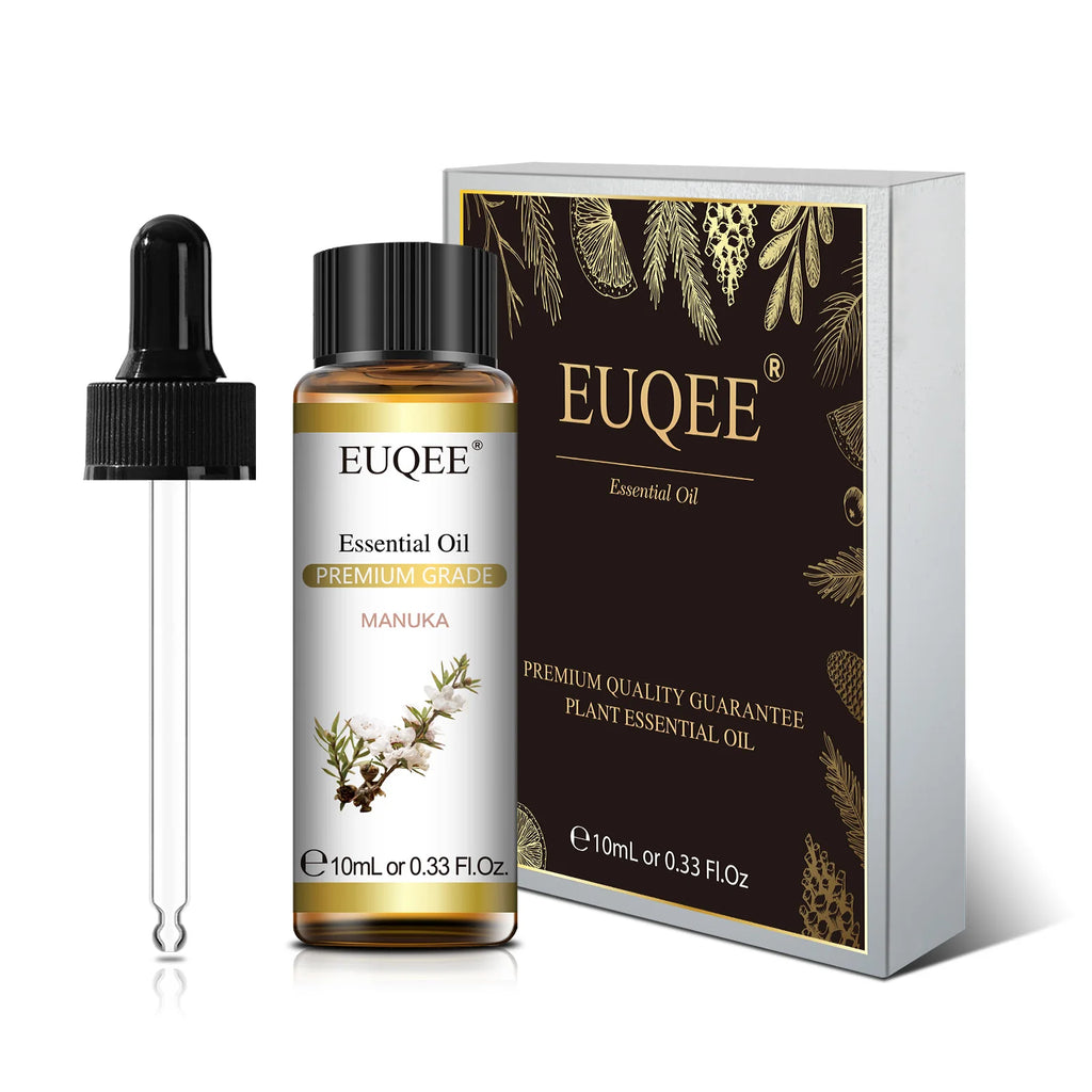 EUQEE 10ml Pure Essential Oil – Lavender, Jasmine & More