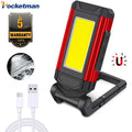 LED Work Light Portable Auto Repair Light Emergency Light COB LED Work Lamp Flashlight with Magnetic Base/Hook Oasis Select Default Title
