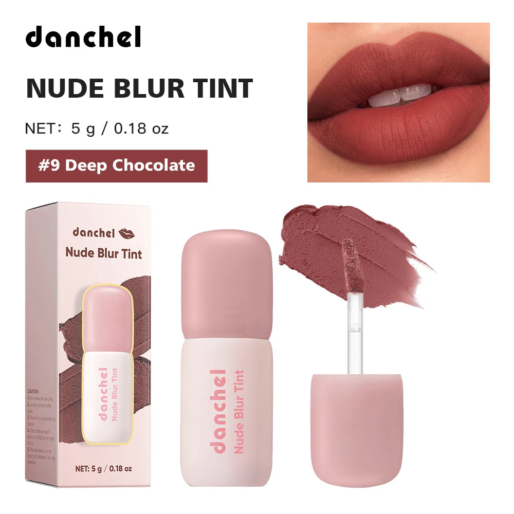 Nude Blur Tint Smudge-proof Visibly Smooths Lip Lines Airy Matte Texture Lip Gloss Wide Range of Shades 2-in 1 Lip & Cheek Tint Oasis Select Deep Chocolate
