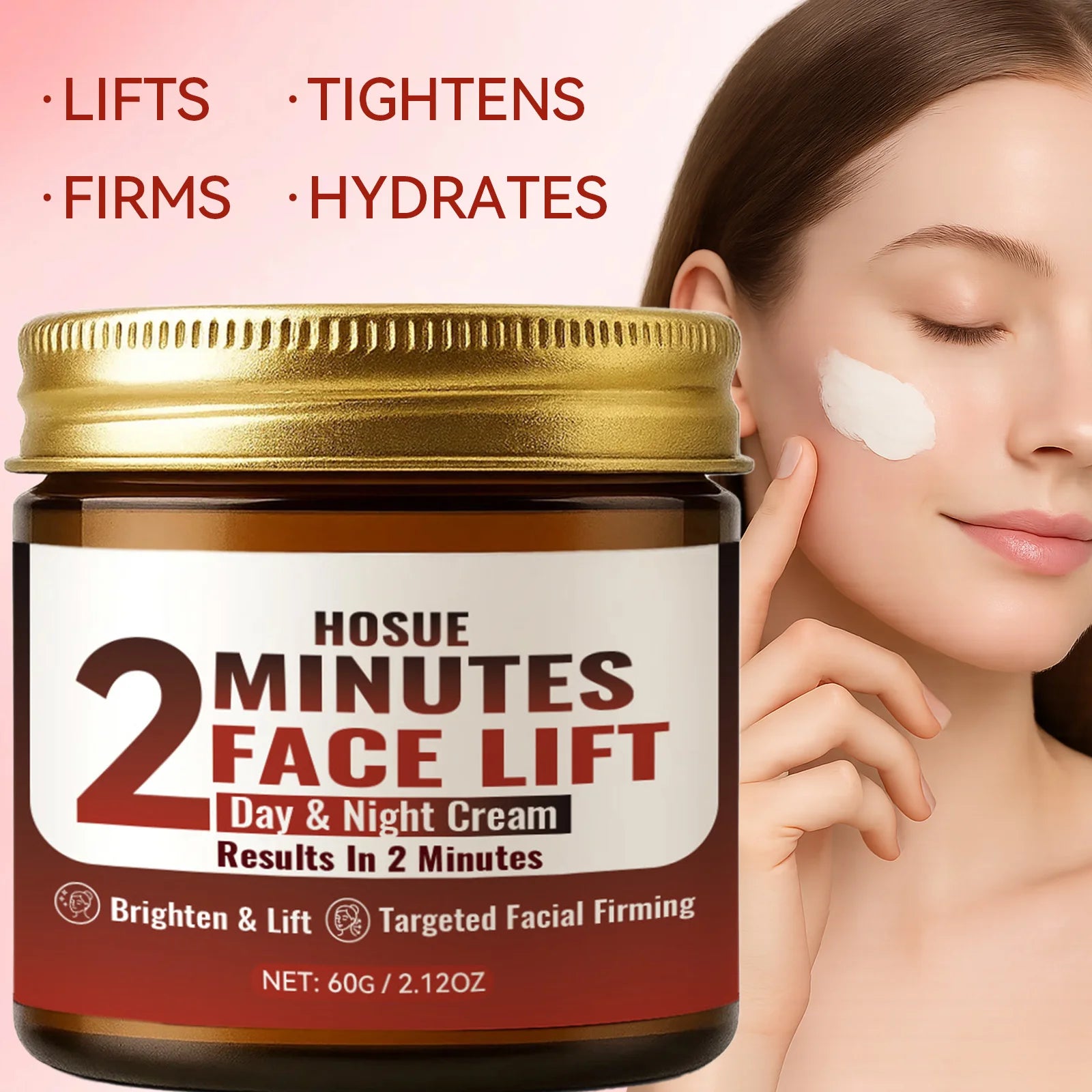 Facial Lift Day & Night Cream – Retinol, Collagen & Hyaluronic Anti-Aging Face Cream Oasis Select